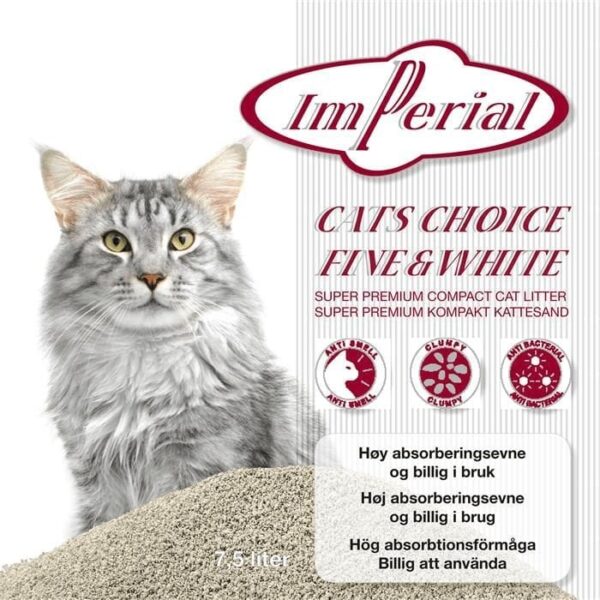 Imperial Fine & White Kattesand